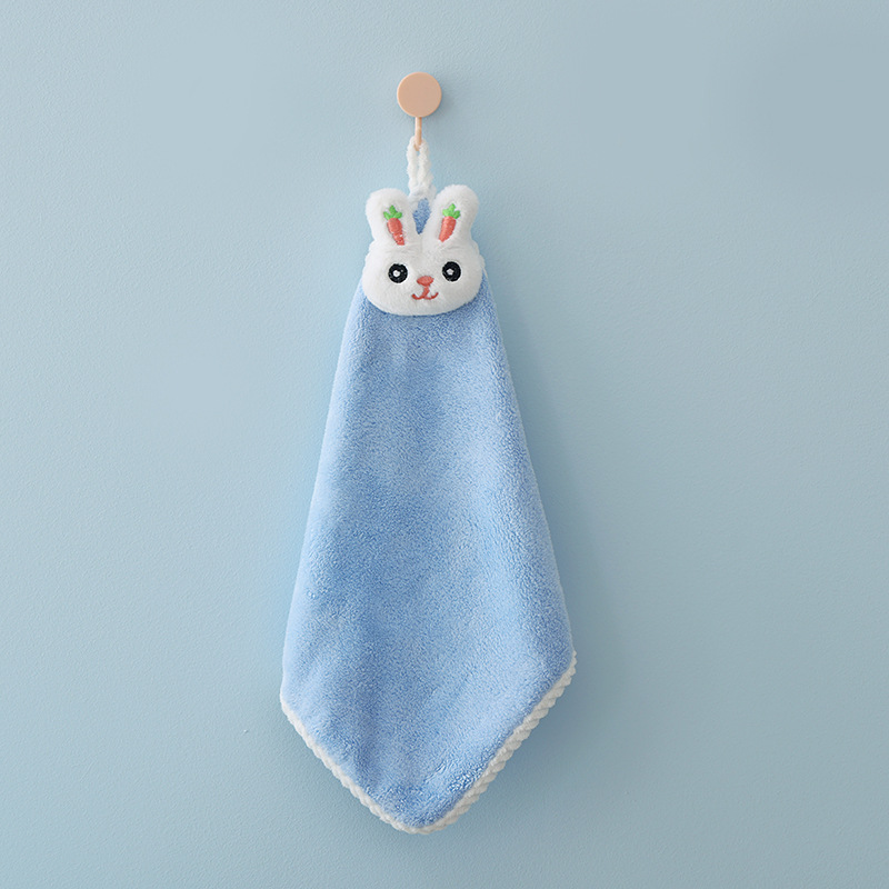 Hotel Bathroom Towel Set Super Absorbent Polyester Towels in Adorable Cartoon Designs