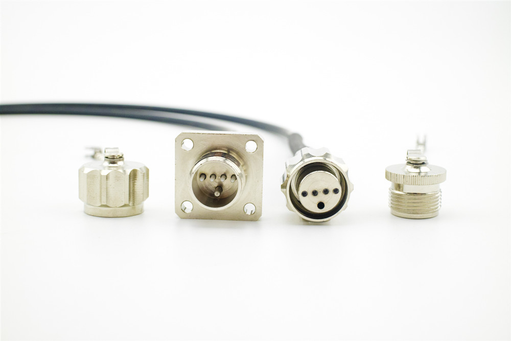 ODC Custom Fiber Optic Cable Assemblies 4 Core For FTTA / Tunnel Video Surveillance System