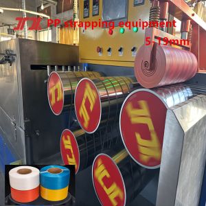 Plastic Machinery Extruder PP Strapping Production Line PLC Control System