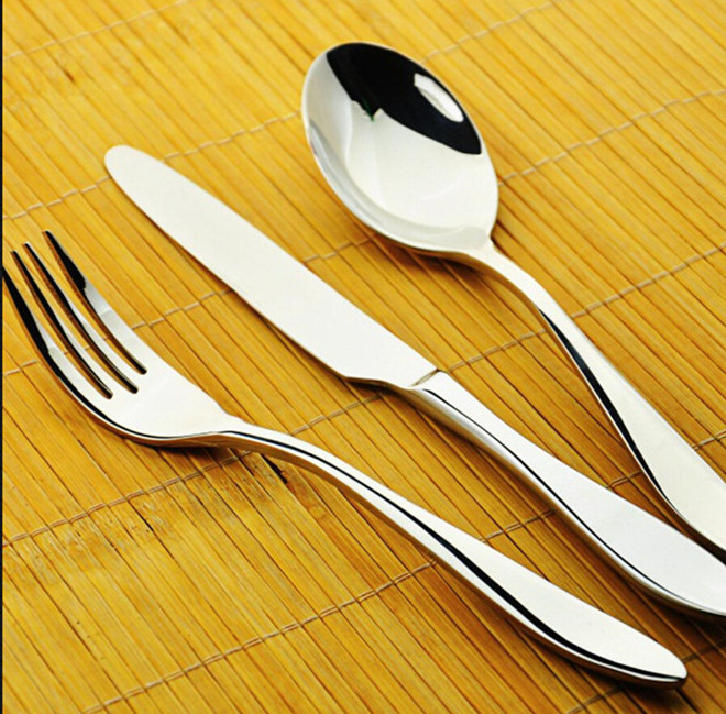 SOLA 18/10 stainless steel hotel cutlery set/flatware/dinnerware set