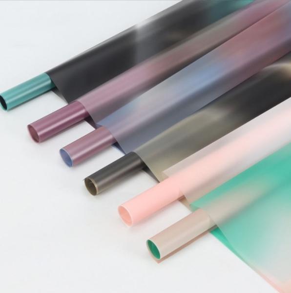 Korean plain paper, ultra-glossy matte paper, flower wrapping paper, plastic,