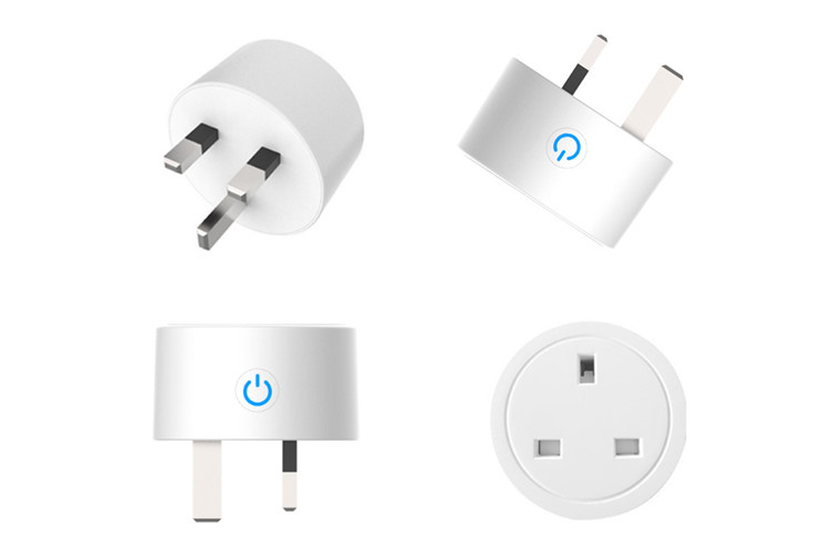 Wireless 2200w 16A UK Wall Plug 3 Pin Socket For Google Home Alexa