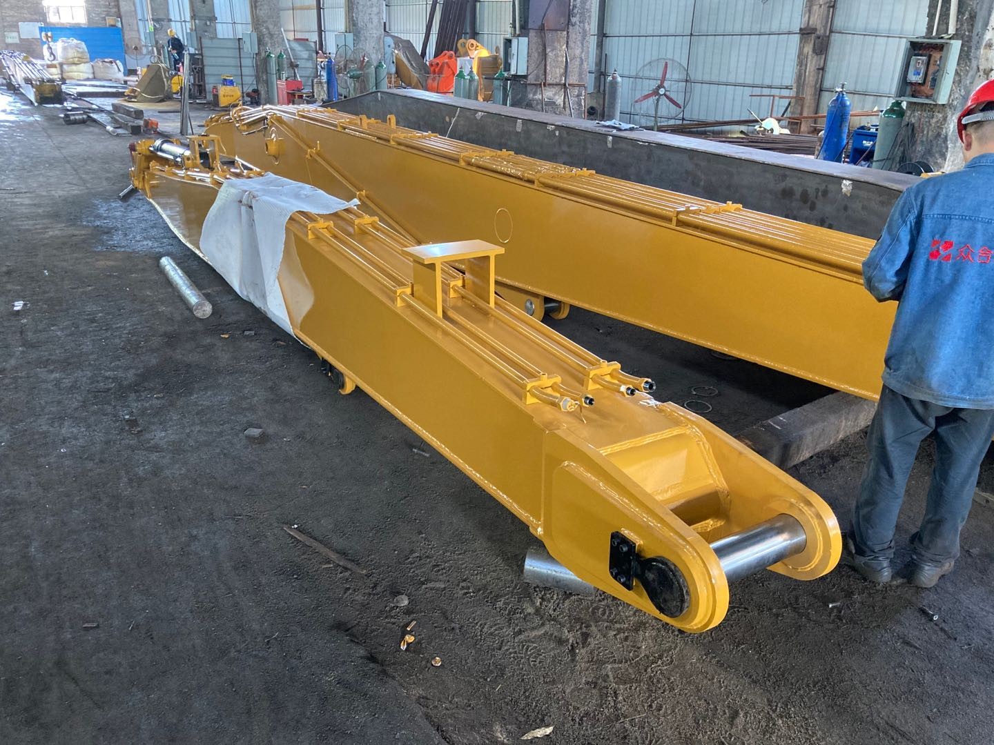 PC240 Demolition Extension Arm Q355B / Q690D Optional Material