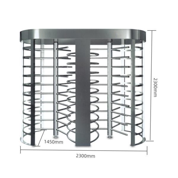 Single Channel Full Height Turnstile Manufacturers Manual Turnstile Gate Access