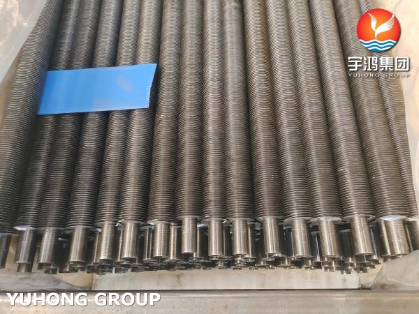 ASTM A179 Carbon Steel Seamless Tube Aluminiun Fin G Type Fin Tube For Dry