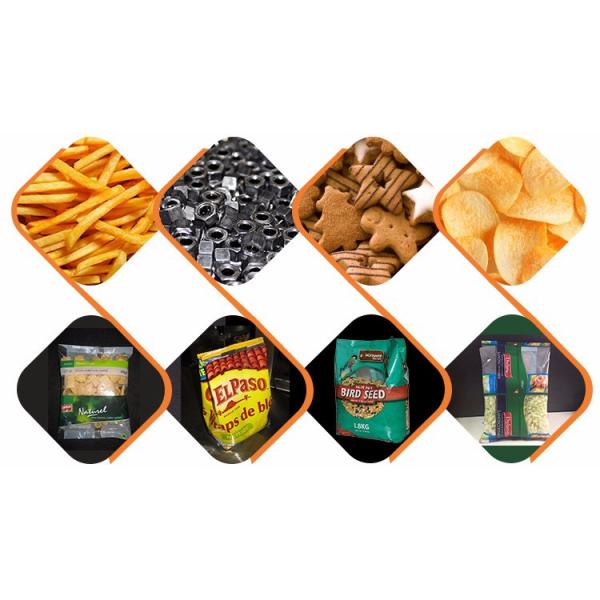 Full Automatic Potato Chips Vertical Packing Machine , Bag Fill With Nitrogen