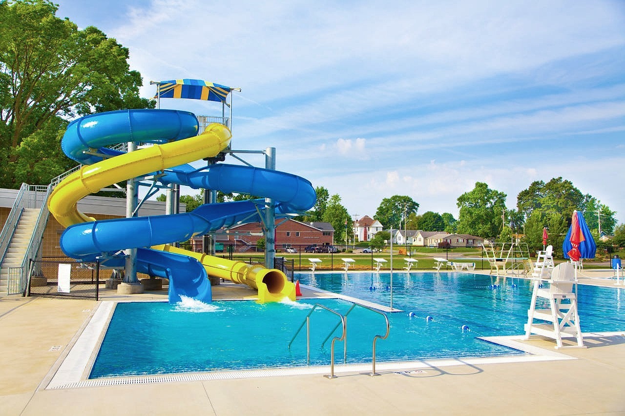 Water Park Child Water Playground Summer Game Equipment Aqua Slide
