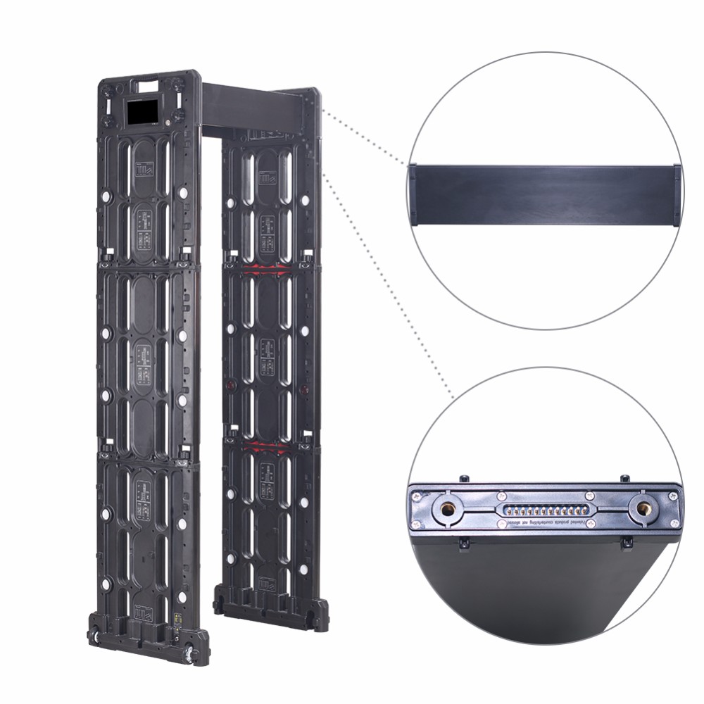 Entertainment Place Archway Metal Detector With APP Remote Control , LCD Touch Screen