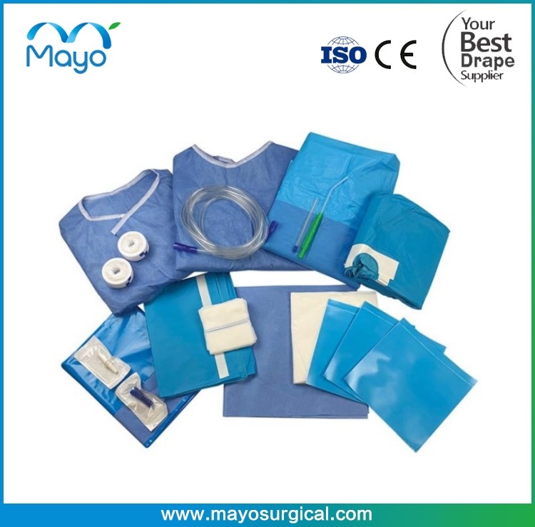 Surgery Dental Implant Drape Kits Oral Surgery / Surgical Procedure Pack All In One