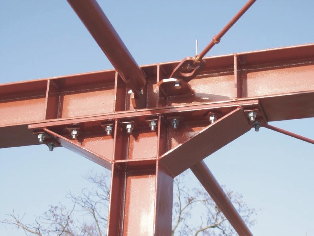 Hot - Dipped Galvanized Workshop Steel Structure 4000 Square Meter