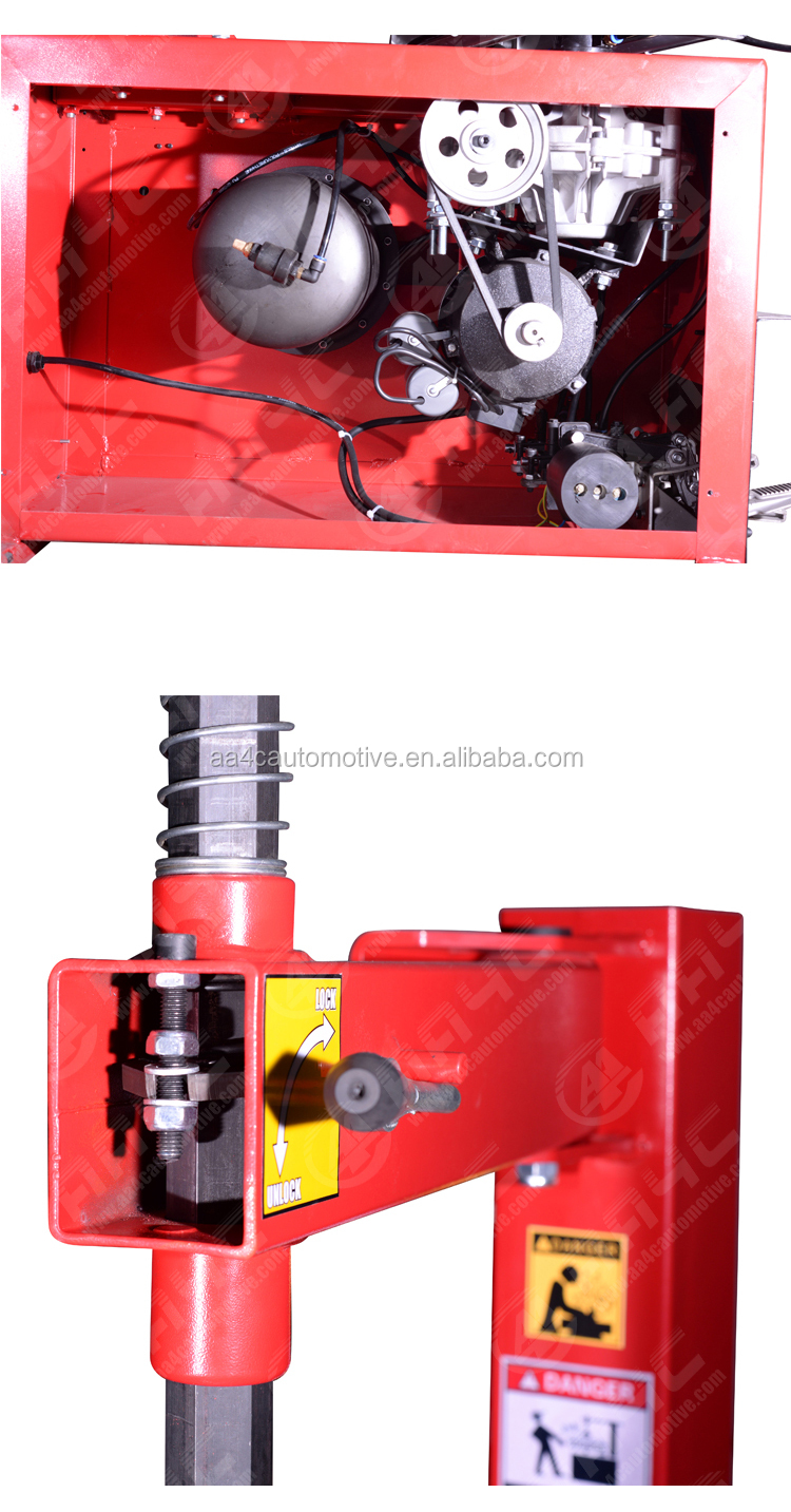 AA4C auto tyre changer Semi Automatic tire changing machine tire demount machine AA-TC360