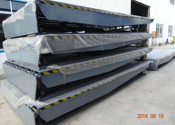 Quality 4200mm Two Cylinders Power Ramp Dock Leveler For Warehouse Pier for sale