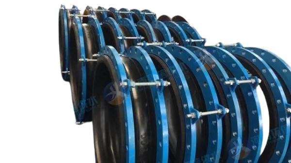 Stainless Steel 304 Flanged Rubber Expansion Joint Single Ball Rubber Expansion