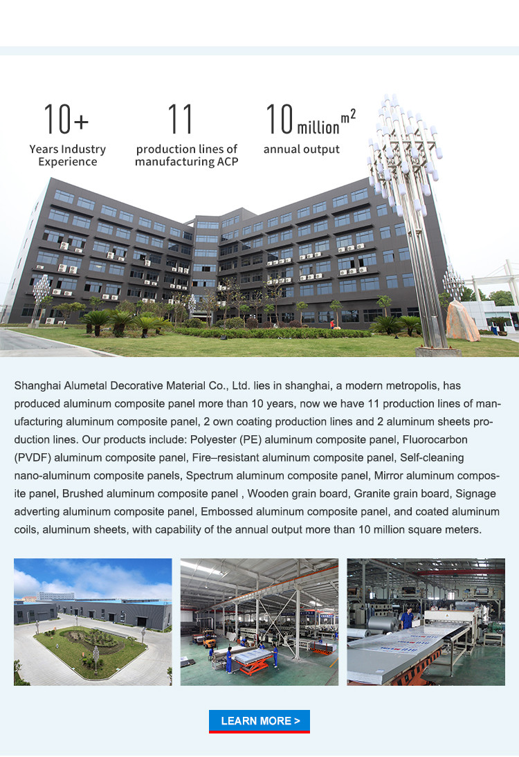1250MM Marine Honeycomb Board Nano 6mm Aluminum Composite Panels