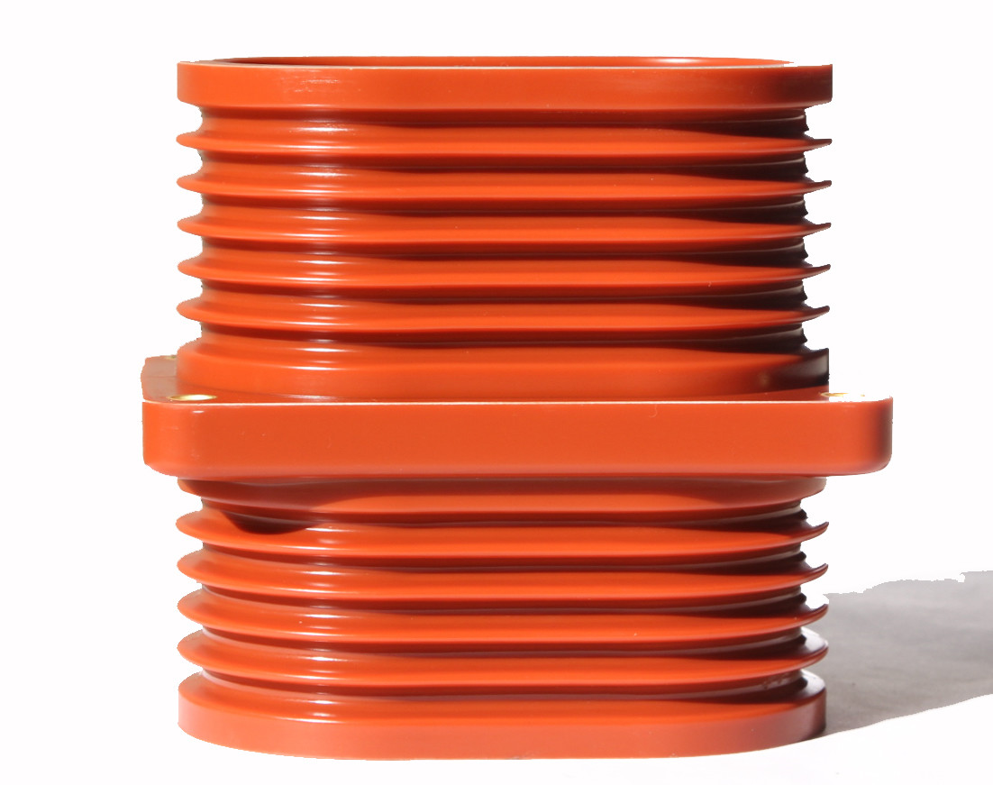 China High Voltage Wall Insulation Epoxy Resin Bushing , Busbar Through Insulator on sale