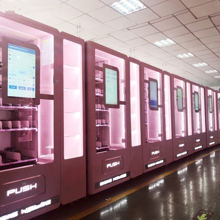 Smart Vending Machine Coin Bill Credit Card Payment SPCC 150W Power