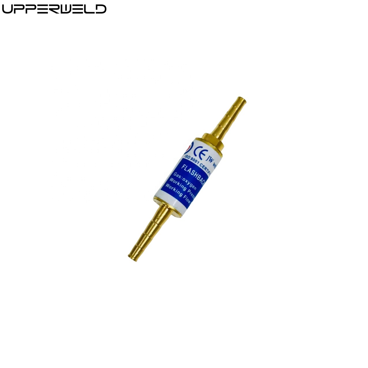 Upper Welding Flashback Arrestor for Oxygen Regulator 7000L/H Working Flow