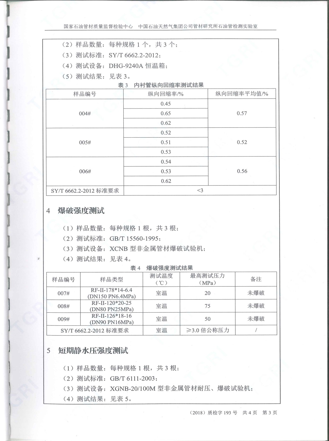 Semi Finished High Pressure Composite Pipe Tubes DN17mm Corrosion Resistant
