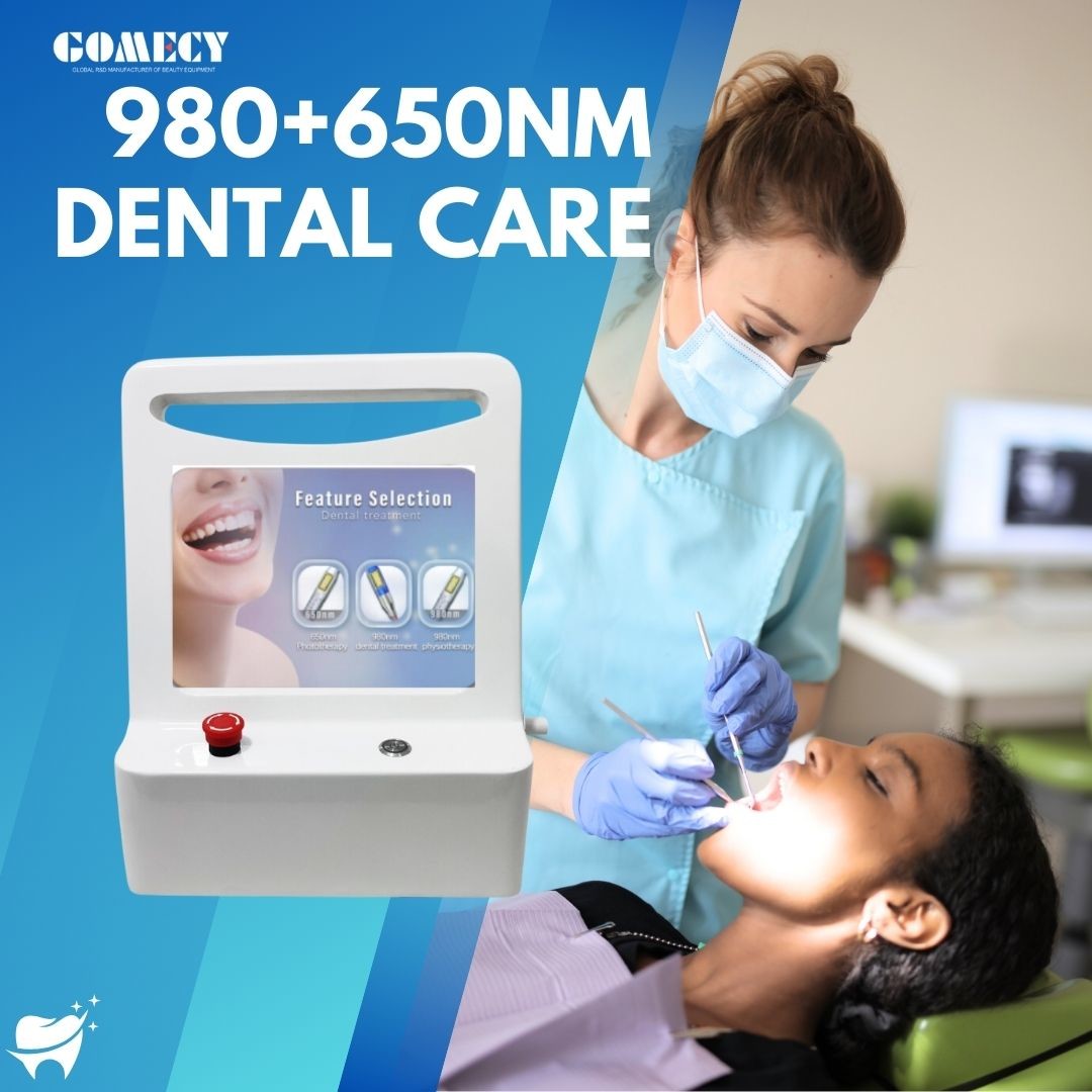 980nm Surgery Dental Laser Teeth Whitening Laser Cutting Machine Dental Soft Tissue Laser