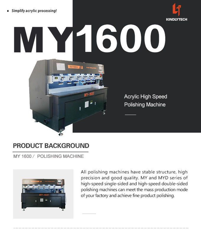 100cm/Min Acrylic Edge Polishing Machine , CE 60HZ Glass Edge Polisher