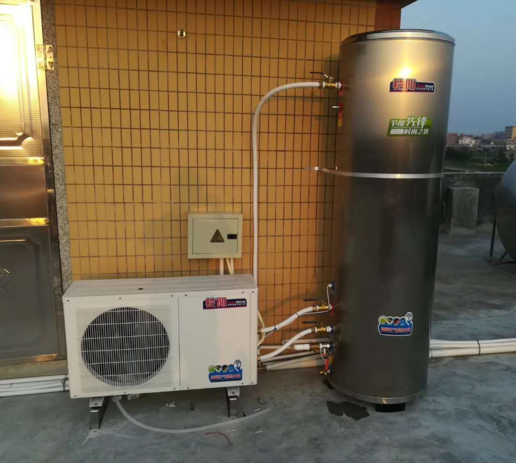 Residential Split Heat Pump Water Heater , Air To Water Heat Pump Water Heater