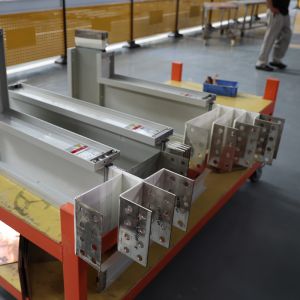 Low Voltage High Voltage Bus Duct Dense Closed Busduct Plug In Fire Resistant