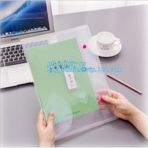  PP plastic clear file folder manufacturer, file document wallet folder with custom design, PP Suspension Hanging File Fo Manufactures