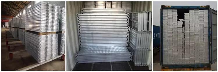 Stainless steel galvanized material scaffolding walking board catwalk work platform steel metal deck