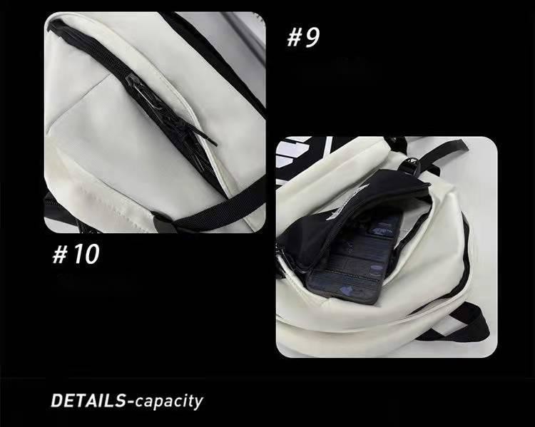 Middle School Canvas Casual University Backpack For Teenager
