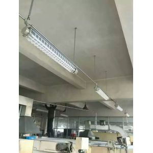 China 120-140° Beam Angle Explosion Proof Fluorescent Light with Wall Mounting Option and Steel Pipe or Cable Wiring on sale