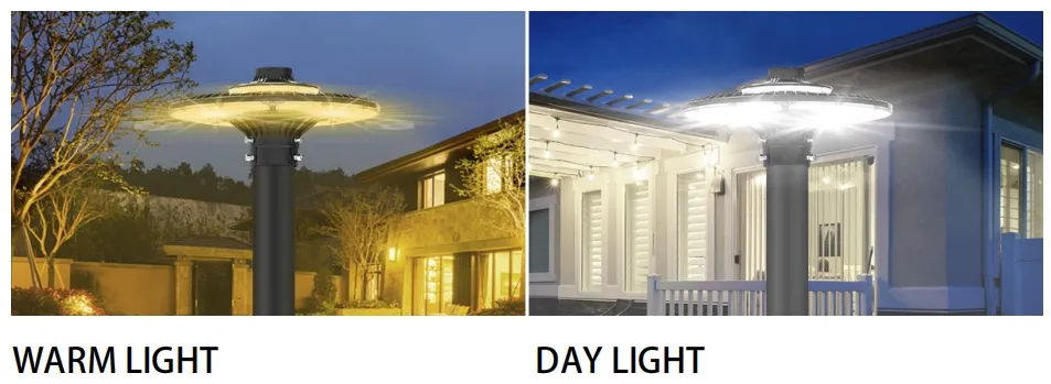 16+ Years Factory Ajustable 150W IP65 Built-in Waterproof 130lm/W Fairy Lawn Courtyard Landscape Park Yard Pathyway Street Post Top LED Garden Light