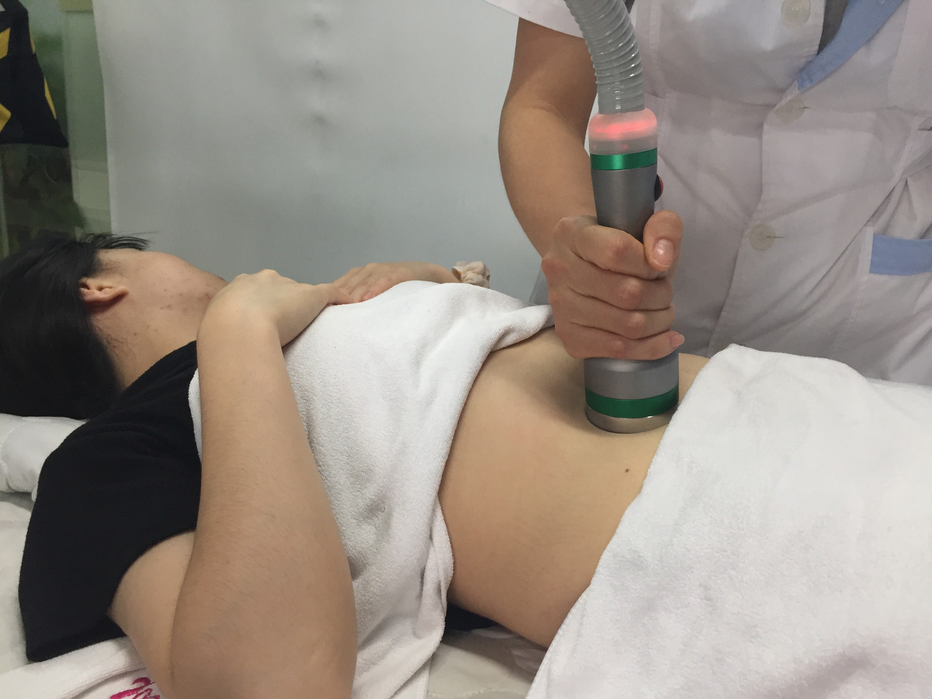 Coolwave Body Sculpture Radio Frequency Skin Tightening Hot Cold Cryo Beauty Slimming Machine