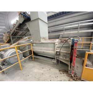  TWJH-550 Model Double Shaft Mixer with 90+5.5kw Motor Power and Customized Screen Hole for Bentonite Producing Plant Manufactures