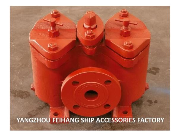 Marine Double Oil Filter And Duplex Low Pressure Oil Filter AS25-0.40/0.22 Cb