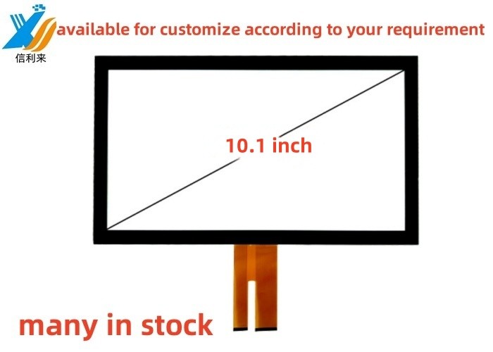 10.1 Inch Multi touch USB projected capacitive (PCAP) GG GFF touch screen panel customized AR AG AF waterproof oilproof pen touch LCD Display LED