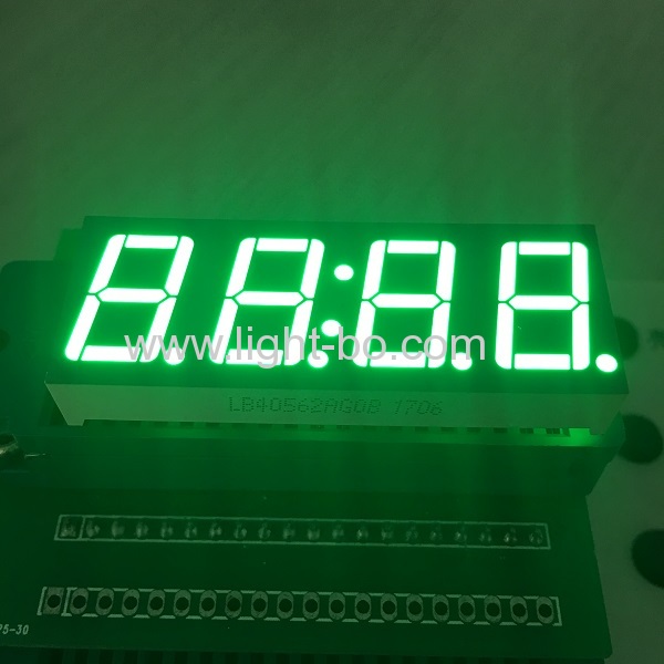 Ultra Blue LED Clock Display 0.56" , Led 4 dight 7 Segment Display 50.4*19*8MM
