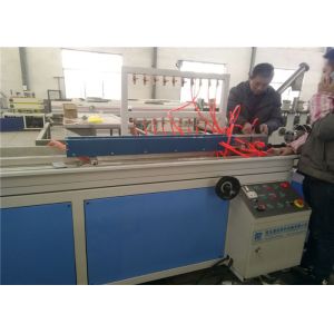 PVC Window and Door Profile Extrusion Line , WPC Door and Frames Profile Making