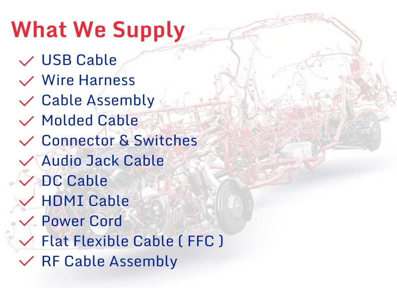 Custom Integrated Circuits Wire Harness for OEM Brake Controller Customized Solution