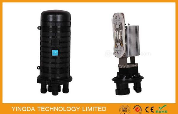432 Core Outdoor Fiber Optic Splitter Box For Splitter Module 1 Oval + 3 Round