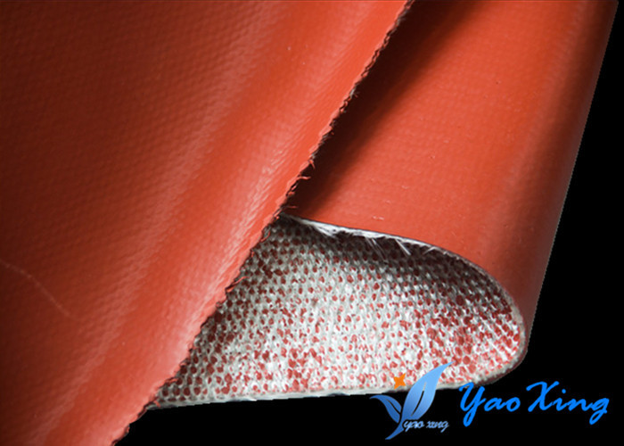 Fireproof Weave 5.0mm Silicone Coated Fiberglass Fabric Fireproof