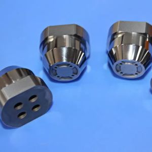  Four-hole Coaxial ±0.003mm Precision Positioning Base with Zero Magnetic Interference for Semiconductor Packaging Manufactures