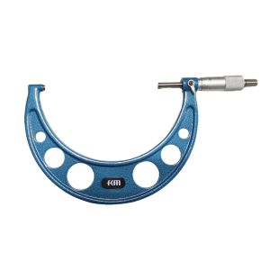 5-6" Outside Micrometer Precision Machinist Tool with Carbide Anvil for Durable