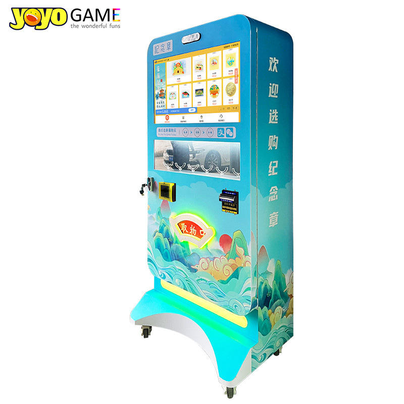 Manufacturer New Listing Medal Medallion Dispenser Expending Souvenir Penny Vending Machine OEM