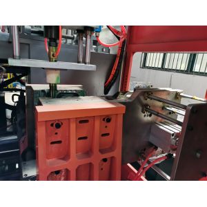 High Speed Continuous Extrusion Blow Molding Double Station , 6 Head Automatic