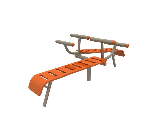 China Hot Sale Two Person Sit Up Bench Outdoor Fitness Equipment for Sale HD