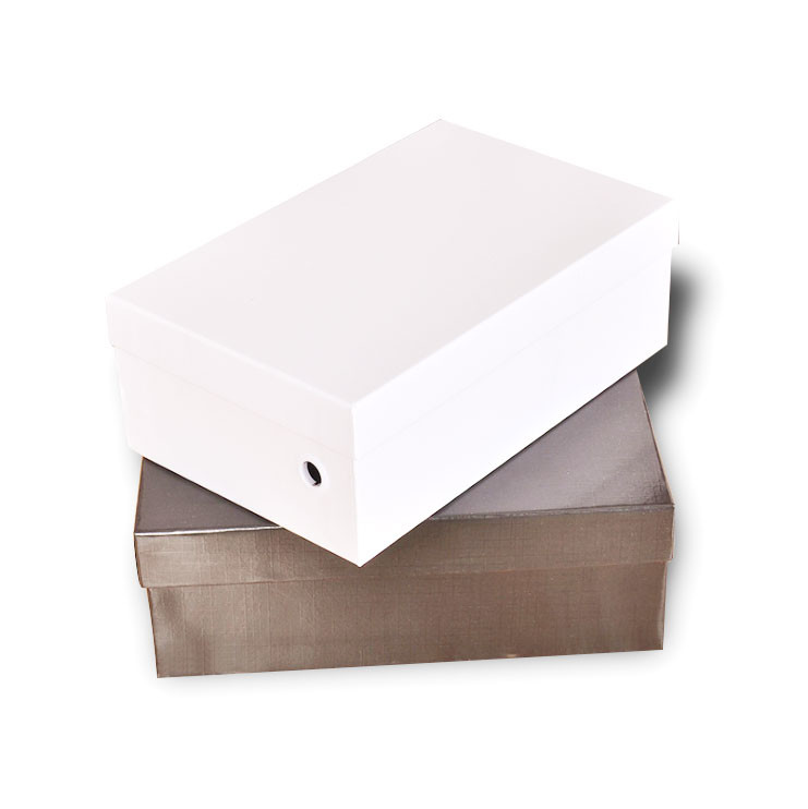 Handmade Packaging Shoe Box , Recyclable Custom Printed Corrugated Boxes