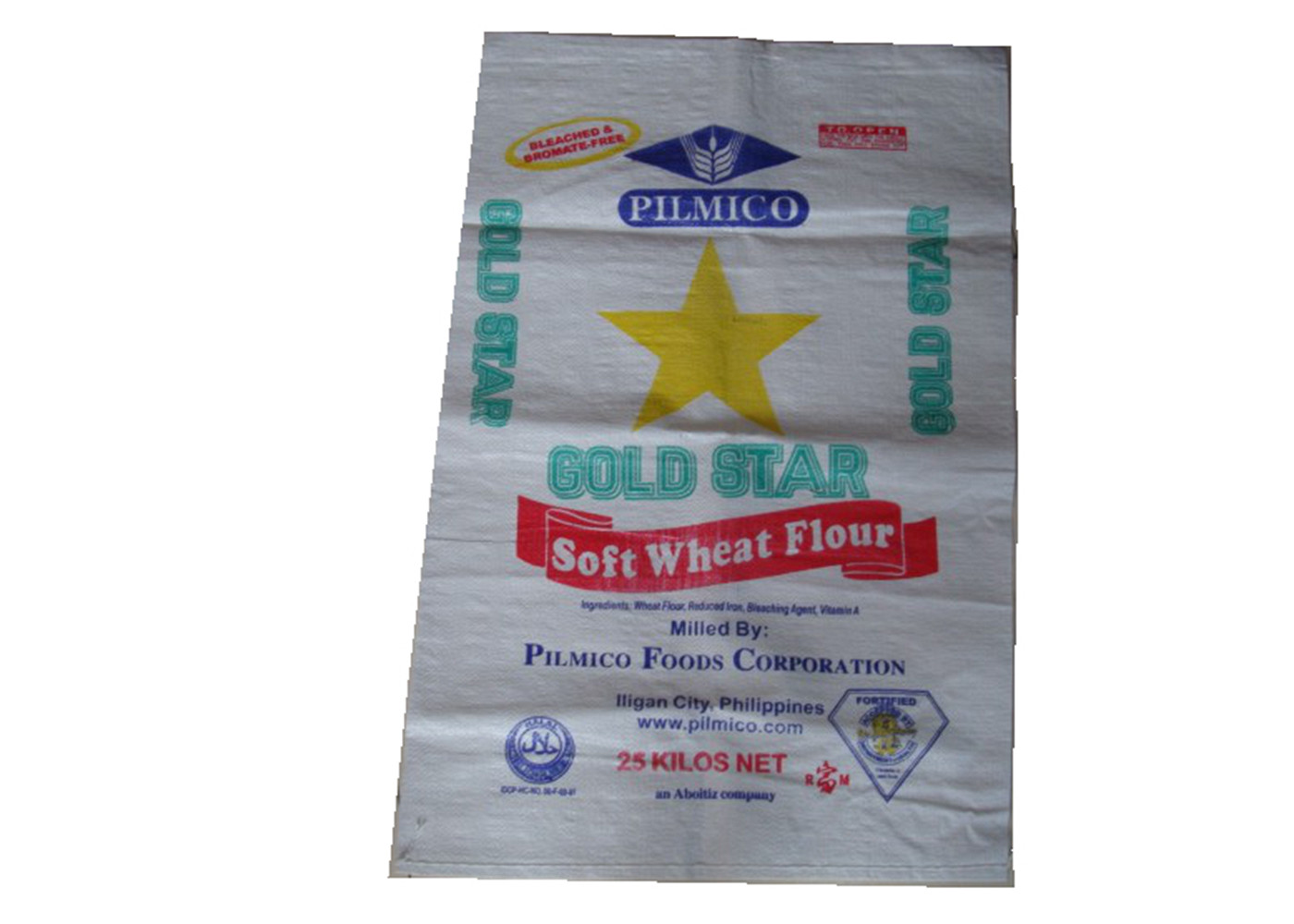 Virgin PP Woven Polypropylene Packaging Bags for Packing Flour , Sugar , Seeds