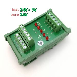 Logic Level Polarity Interchange Converter of PLC NPN and PNP Sqare Wave Signal