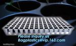 plastic nursery tray seedling tray have different numbers cups,Plastic Flowers