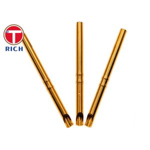 Customized OEM CNC Brass Parts Waterproof Connector Pin Socket Hardware Copper